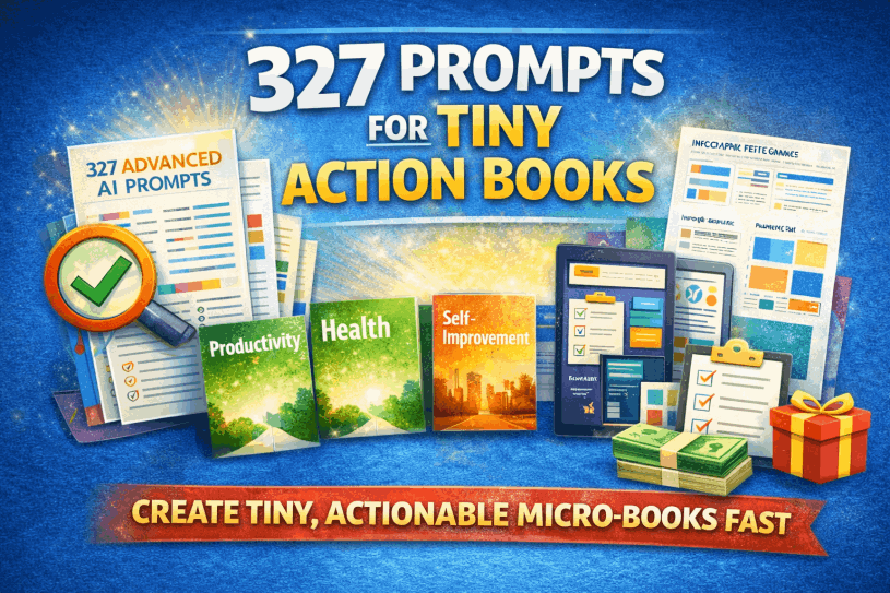 327 prompts for tiny action books