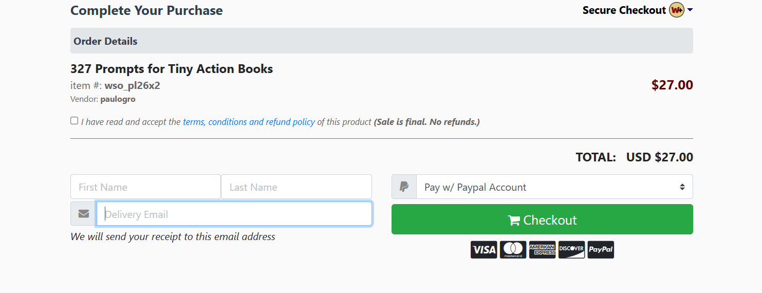 327 Prompts For Tiny Action Books check out page